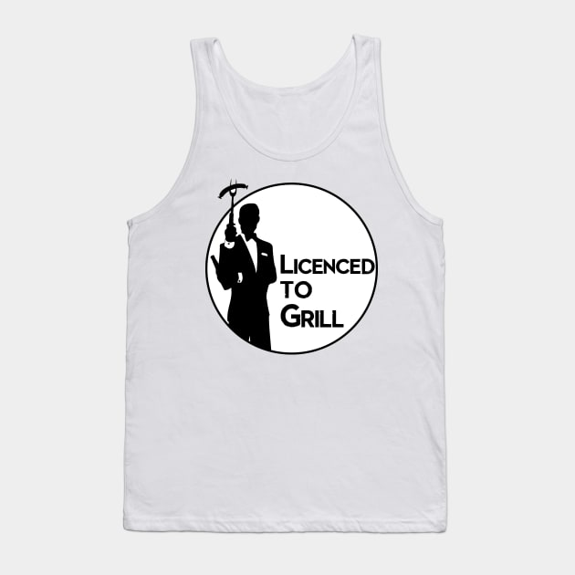 Licendced to grill Tank Top by nektarinchen